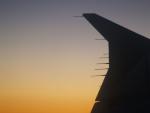 plane-sunset